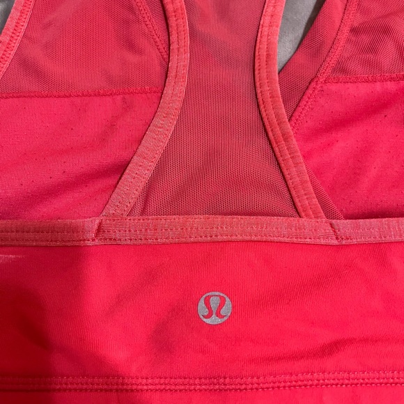 Lululemon Red Sports Bra - Picture 2 of 2